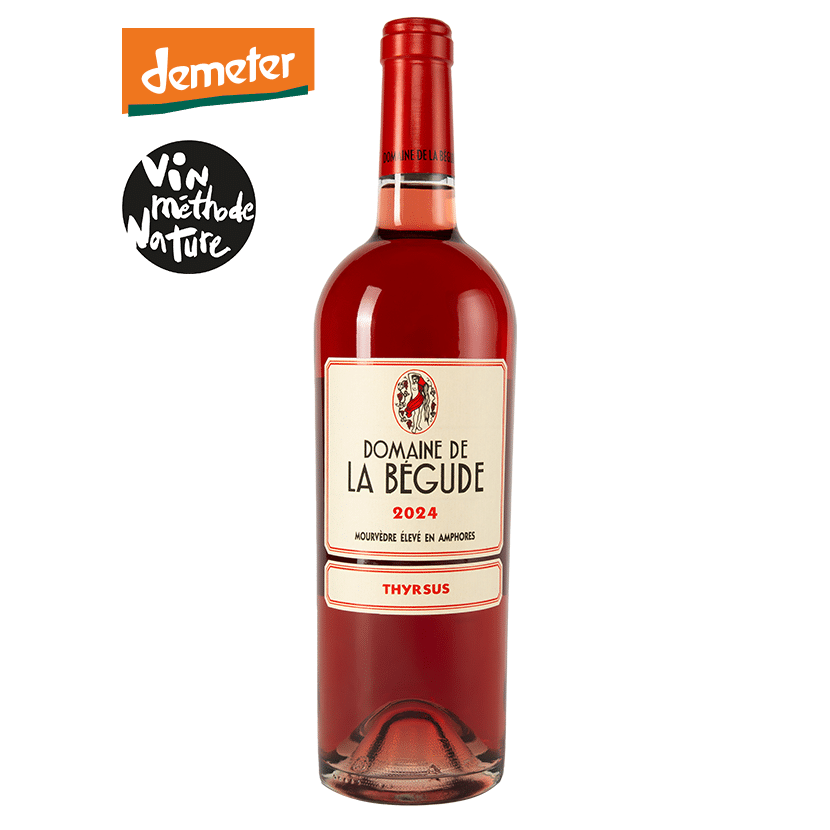 Domaine de La Bégude Thyrsus 2024 </br>IGP Méditerranée Rosé </br> Bouteille (75cl)