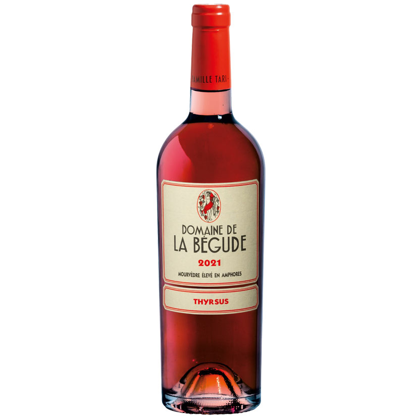 Thyrsus rosé 2021 du Domaine de La Bégude </br>IGP Méditerranée </br> Bottle (75cl)
