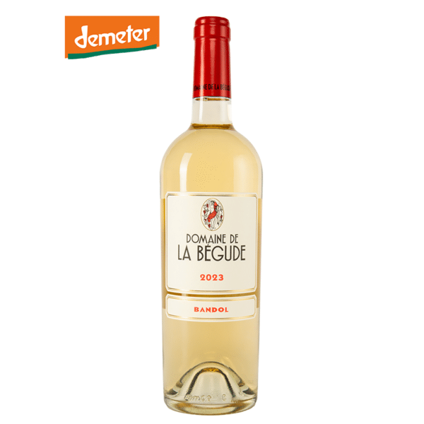 Domaine de La Bégude 2023</br>AOP Bandol Blanc </br>Certifié DEMETER </br>Bouteille (75cl)