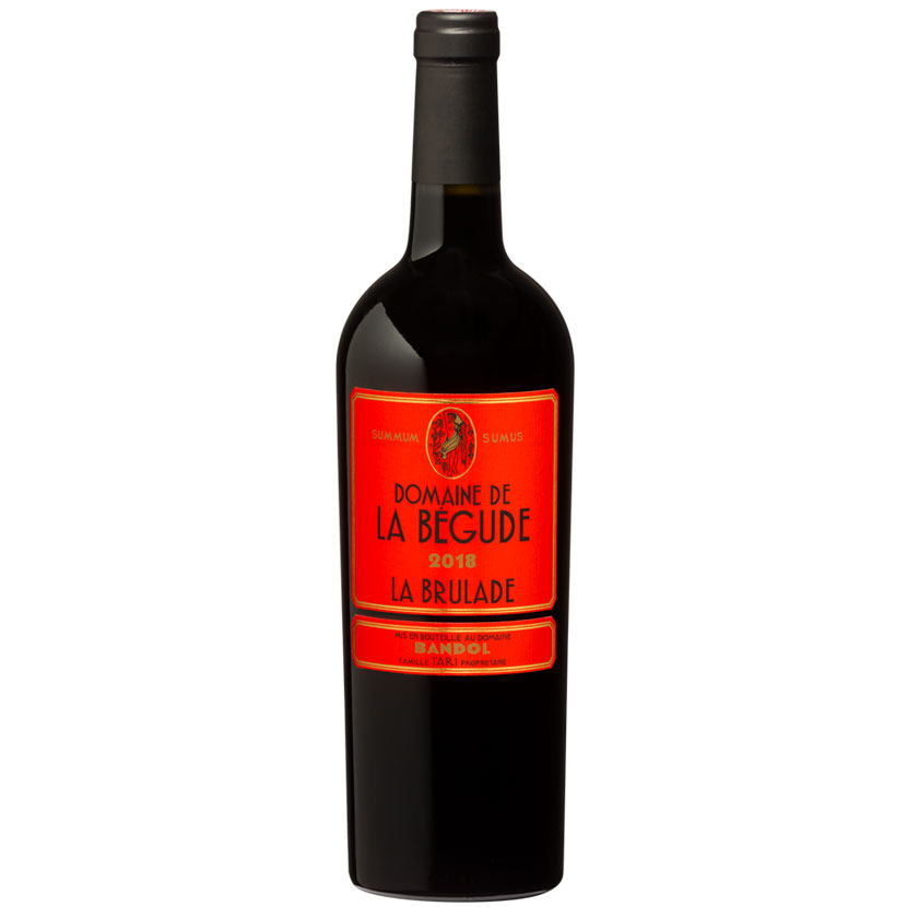 La Brulade 2018 du Domaine de la Bégude </br> Vin rouge de Bandol AOC </br>Bouteille (75cl)