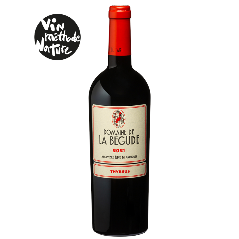 Thyrsus red 2021 Domaine de La Bégude </br>IGP Méditerranée red wine </br> Bottle (75cl)