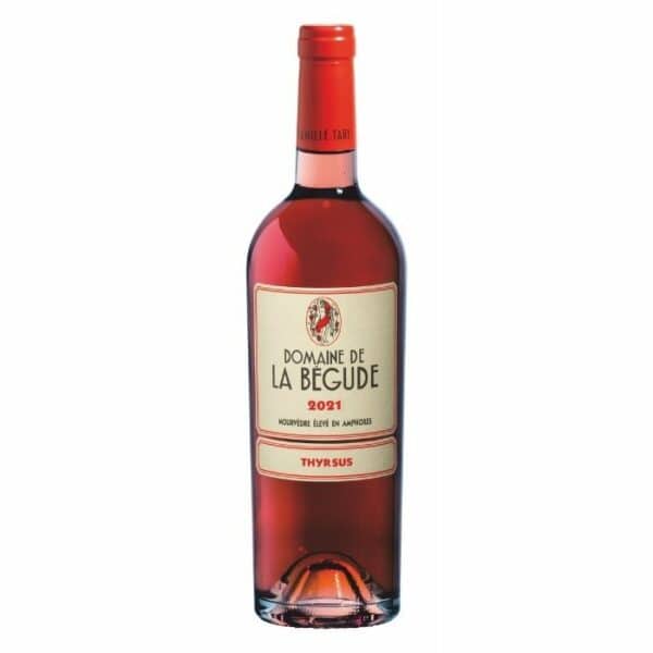 Thyrsus rosé 2021 du Domaine de La Bégude </br>IGP Méditerranée – Bottle (75cl)