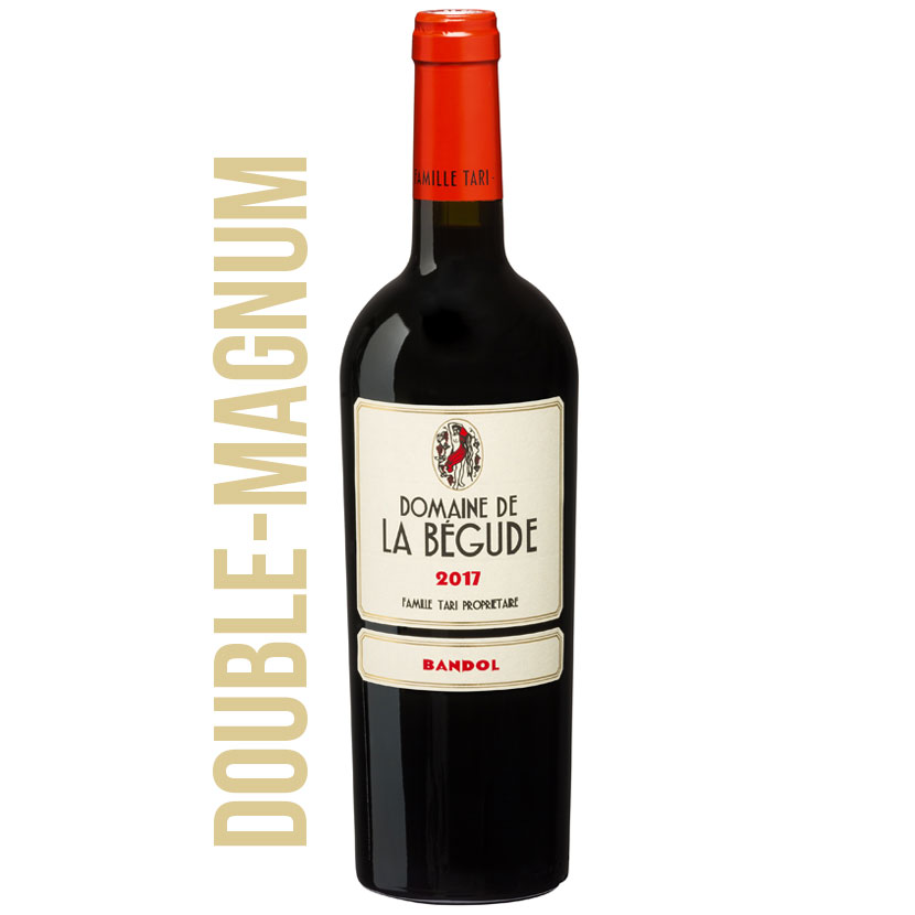 Domaine de La Begude rouge 2017 vin de bandol en double magnum