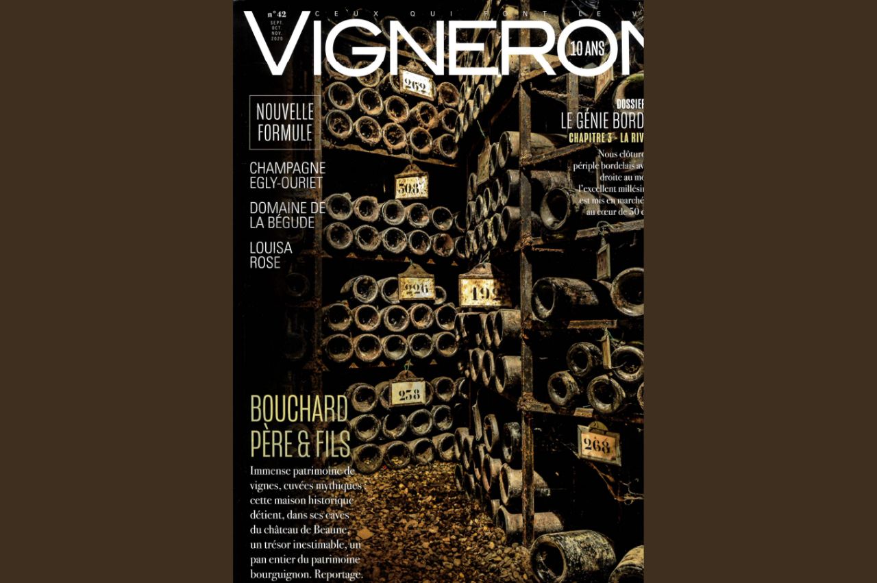 Magnifique reportage de 14 pages consacré au Domaine de la Bégude paru dans le magazine Vigneron